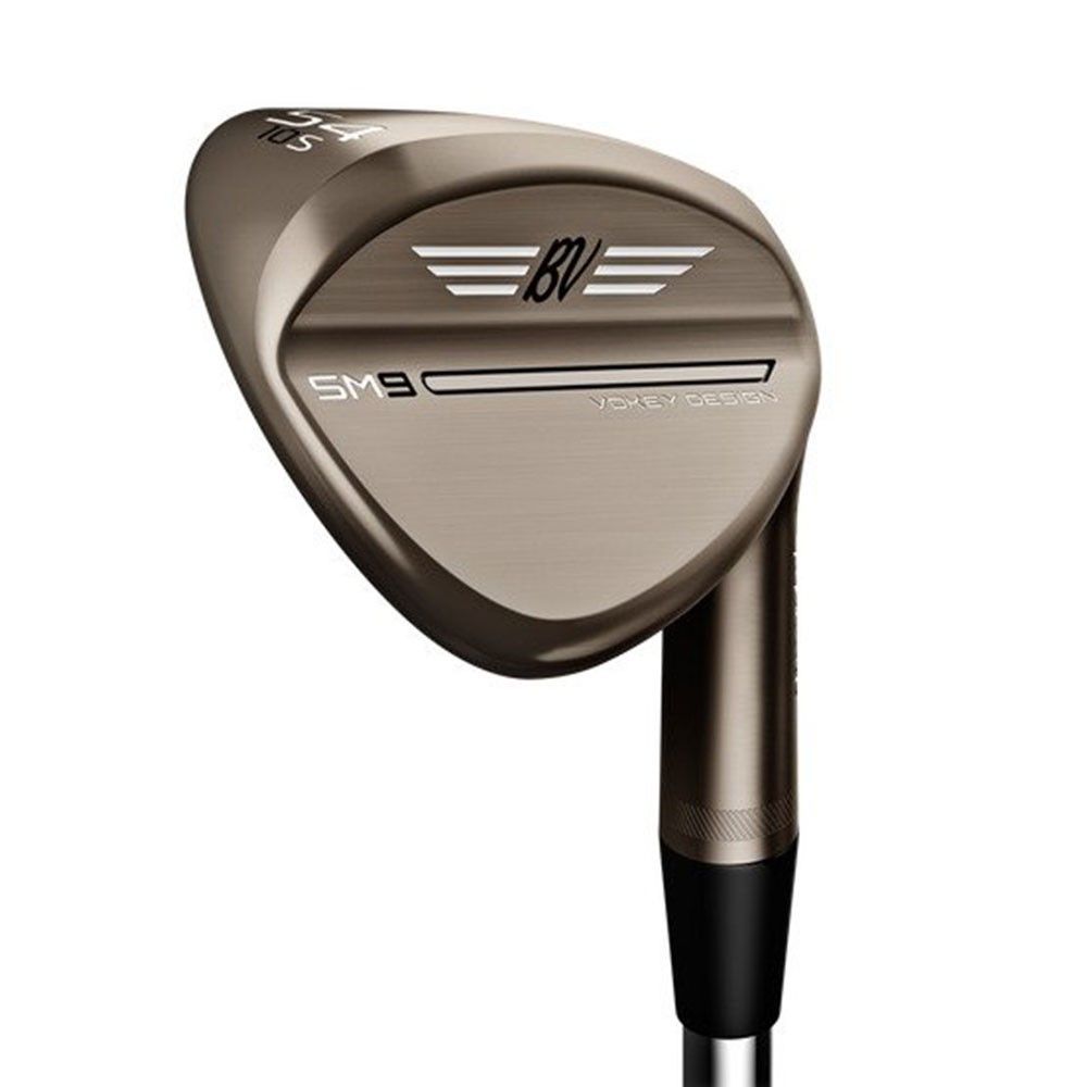 Titleist SM9 Vokey Steel Wedge - Brushed Steel (Right Hand)