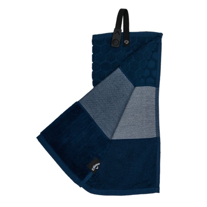 Callaway Tri Fold Towel - Navy