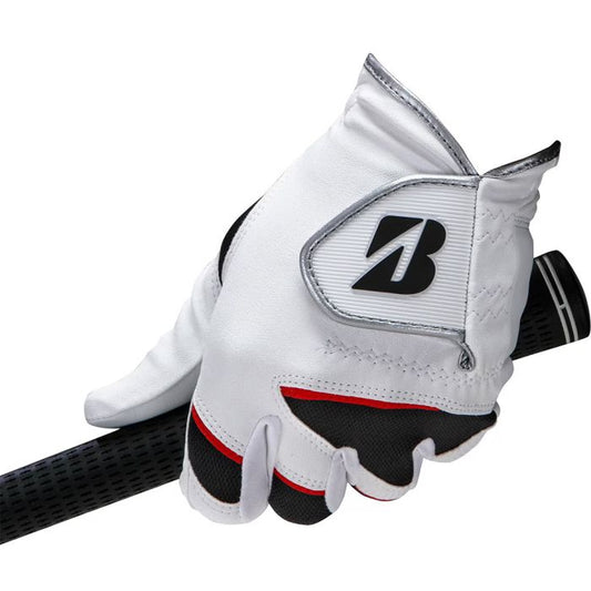 Bridgestone Men's Soft Grip Glove - Left Hand - White