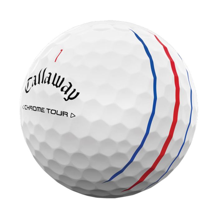 Callaway Chrome Tour Triple Track Golf Balls - White