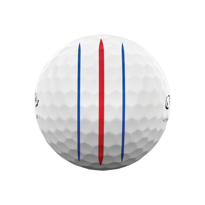 Callaway Chrome Tour Holiday Double Dozen Triple Track Golf Balls - White