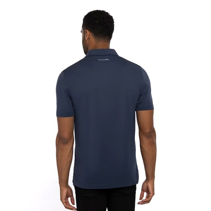TRAVIS MATHEW Men's Tour Guide Golf Polo T-Shirt - Blue Night