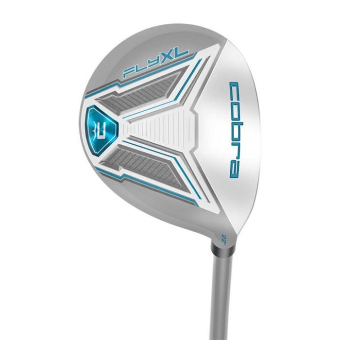 Cobra Women's Fly-XL Graphite Golf Set - Right Hand - Ladies Flex - 10 Clubs + Bag - Silver/Blue