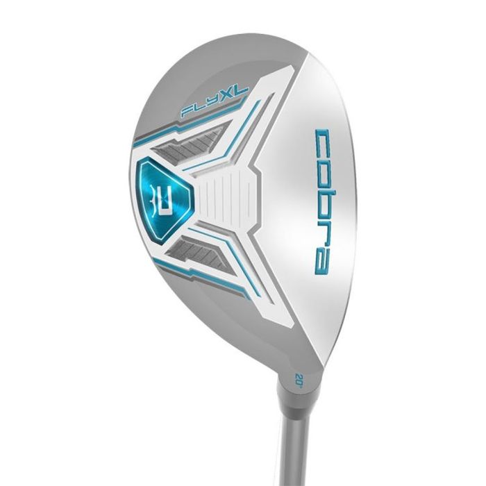 Cobra Women's Fly-XL Graphite Golf Set - Right Hand - Ladies Flex - 10 Clubs + Bag - Silver/Blue