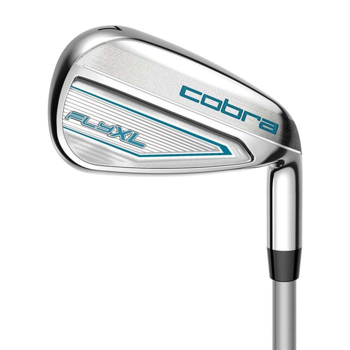 Cobra Women's Fly-XL Graphite Golf Set - Right Hand - Ladies Flex - 10 Clubs + Bag - Silver/Blue