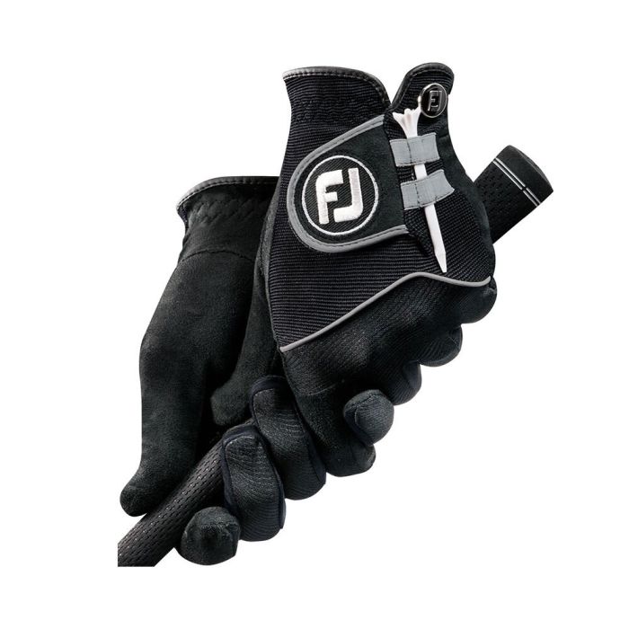 FootJoy Men's Rain Grip Glove Black - Right Hand