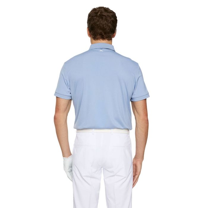 J Lindeberg Men’s Tour Tec Golf Polo - Rain Washed
