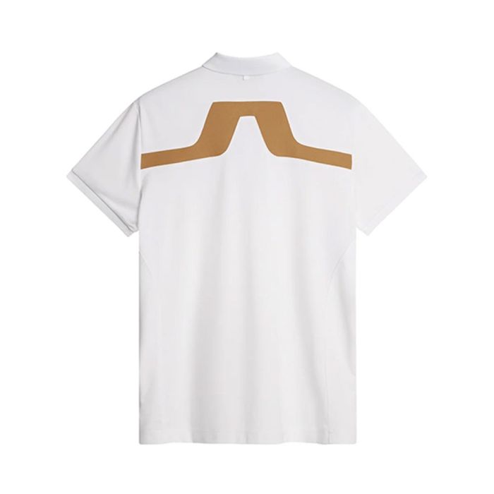 J Lindeberg Men’s KV Golf Polo - White