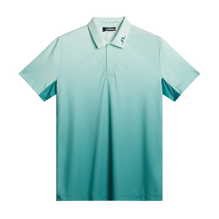 J Lindeberg Men's Dario Golf Polo T-shirt - Spectrum Fade Moonlight L (Us Sizes)