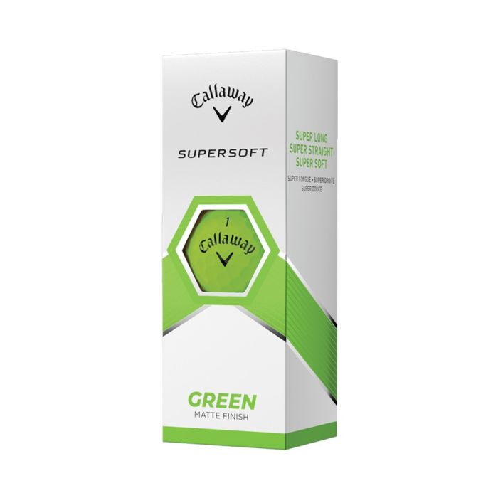 Callaway Supersoft Golf Balls - Green