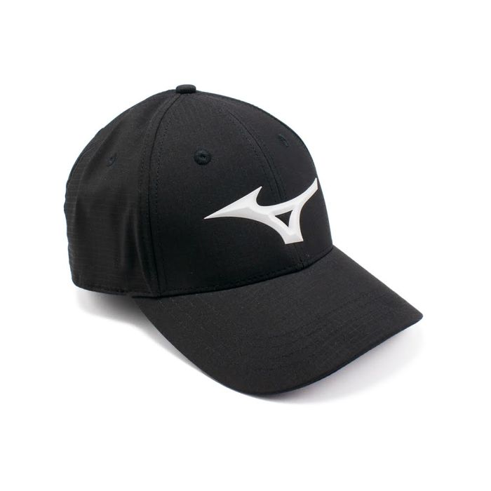 MIZUNO Men's Rubber Logo Fitted Cap