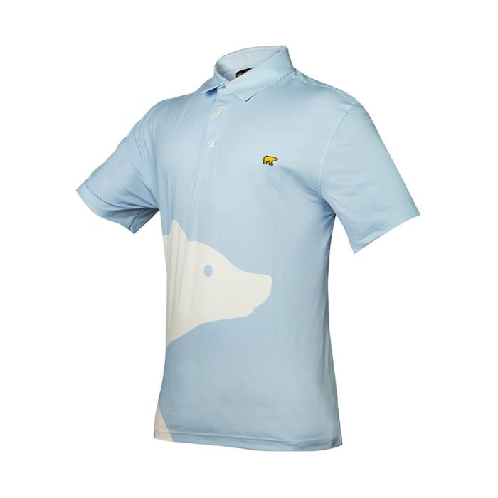 Jack Nicklaus Men's Golden Bear Golf Polo - Sky Blue