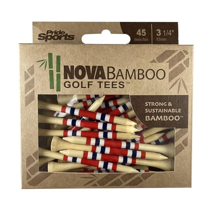 Pride Sports Nova Bamboo Tees 83MM (45 Count)