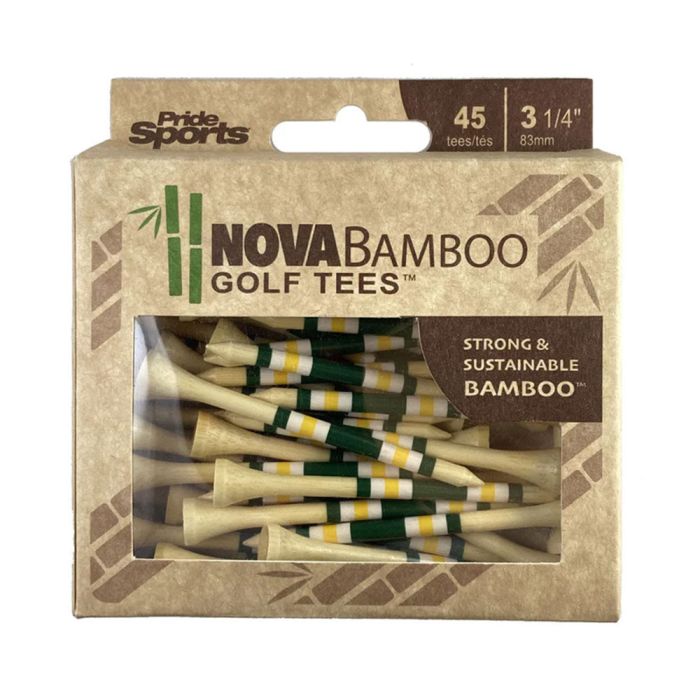 Pride Sports Nova Bamboo Tees 83MM (45 Count)
