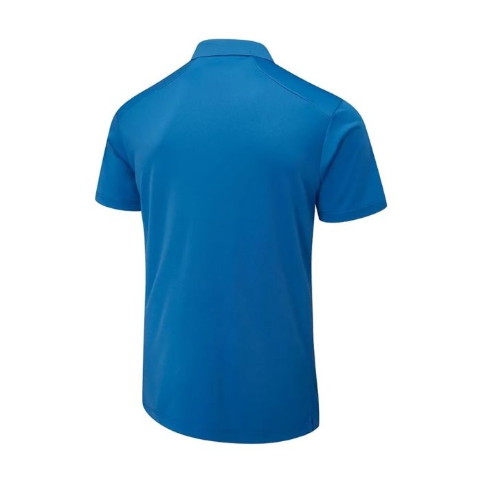 PING Men's Lindum Golf Polo T-Shirt - Snorkel Blue (US Sizes)