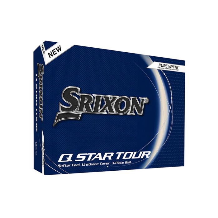 Srixon Q-Star Tour Golf Balls - White
