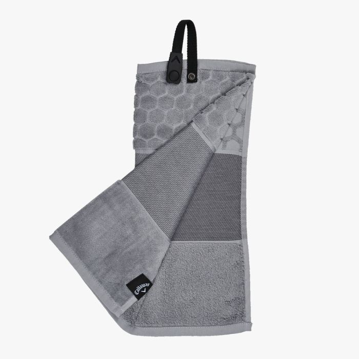 Callaway Tri Fold Towel - Silver