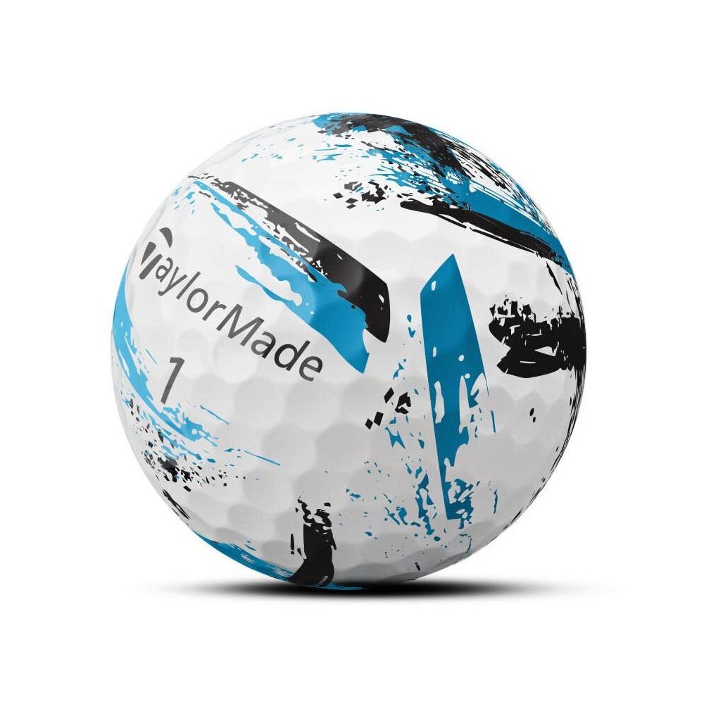 Taylormade SpeedSoft Ink Golf Balls - Blue Ink