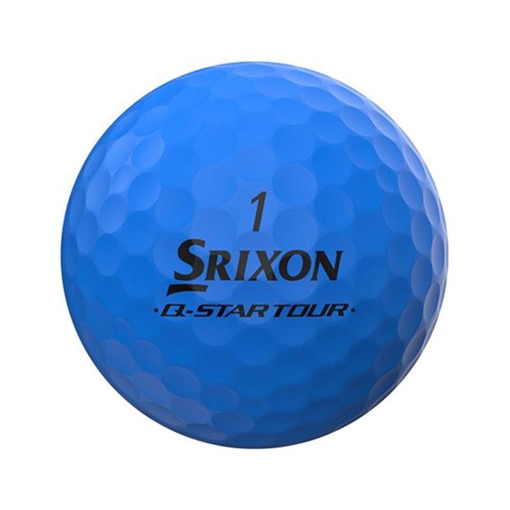 Srixon Q-Star Tour Divide Golf Balls - Yellow/Blue