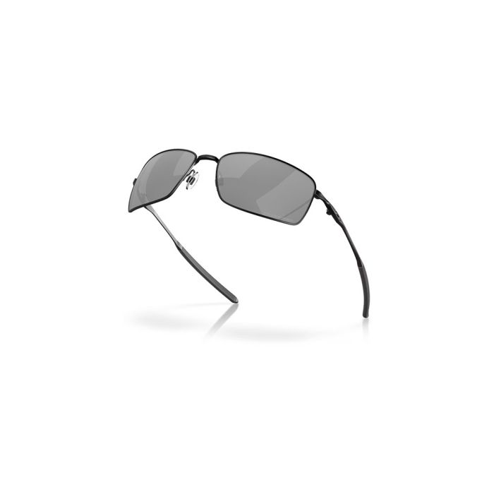 Oakley Square Wire Sunglasses - Black Iridium Polarized/Matte Black