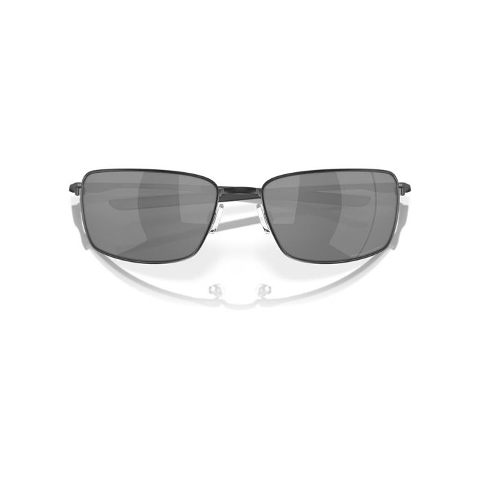 Oakley Square Wire Sunglasses - Black Iridium Polarized/Matte Black