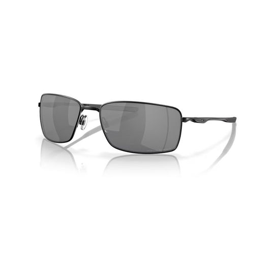 Oakley Square Wire Sunglasses - Black Iridium Polarized/Matte Black