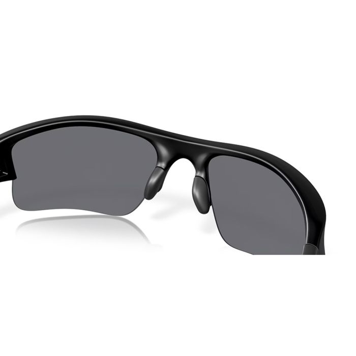 Oakley Turbine Flak Jacket XLJ Sunglasses - Grey/Matte Black