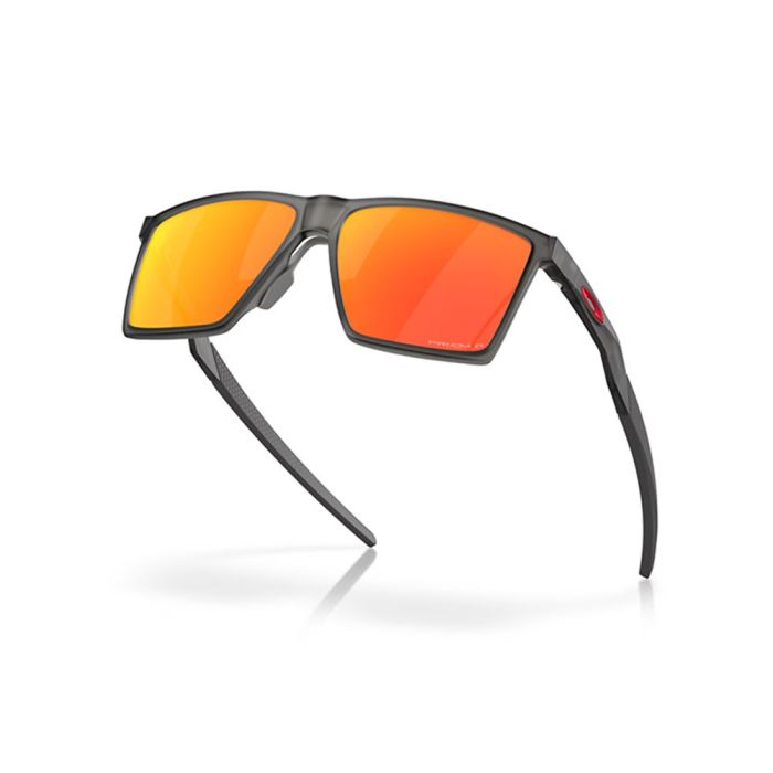 Oakley Futurity Sun Sunglasses - Prizm Ruby Polarized/Satin Grey Smoke