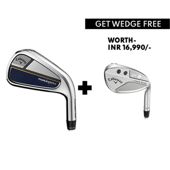 Callaway Paradym (5-P,A) Graphite Irons + Free Wedge