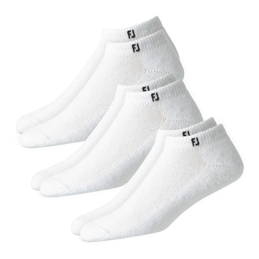 FOOTJOY Women’s ComfortSof Sportlet Low Cut Socks – (3 Pair)