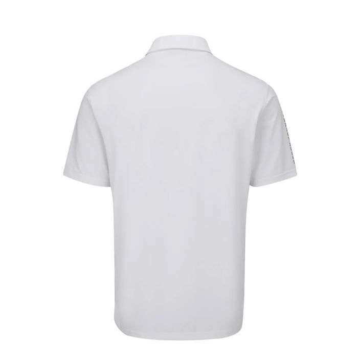 OSCAR JACOBSON Men’s Bullock Golf Polo T-shirt - White