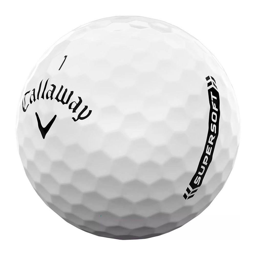 Callaway Supersoft Golf Balls, White