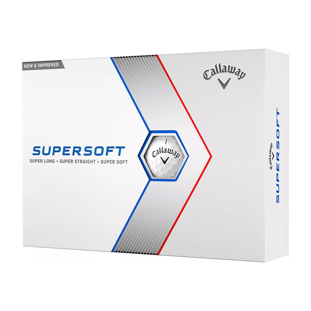 Callaway Supersoft Golf Balls, White