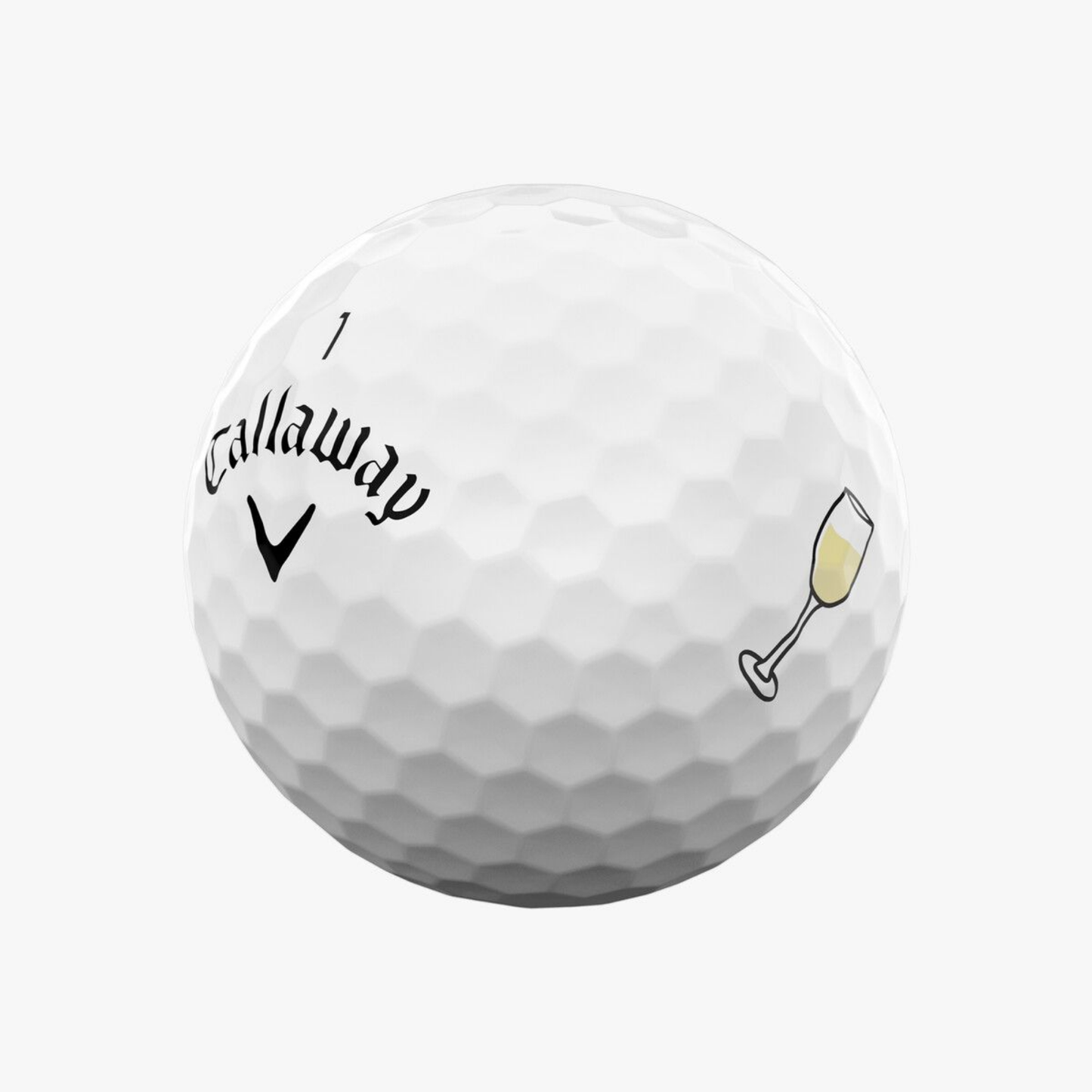 Callaway Supersoft Cheers Golf Balls - White