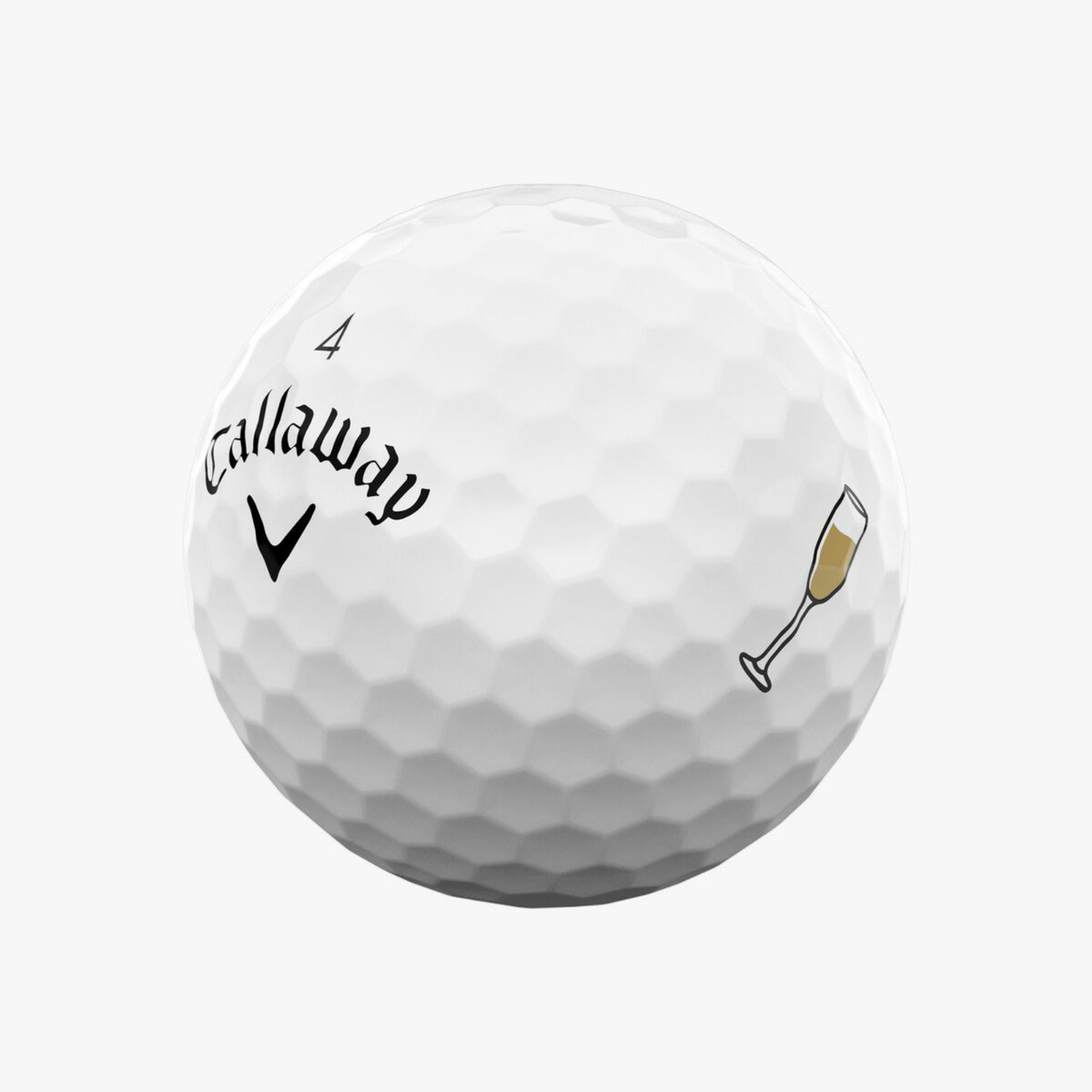 Callaway Supersoft Cheers Golf Balls - White