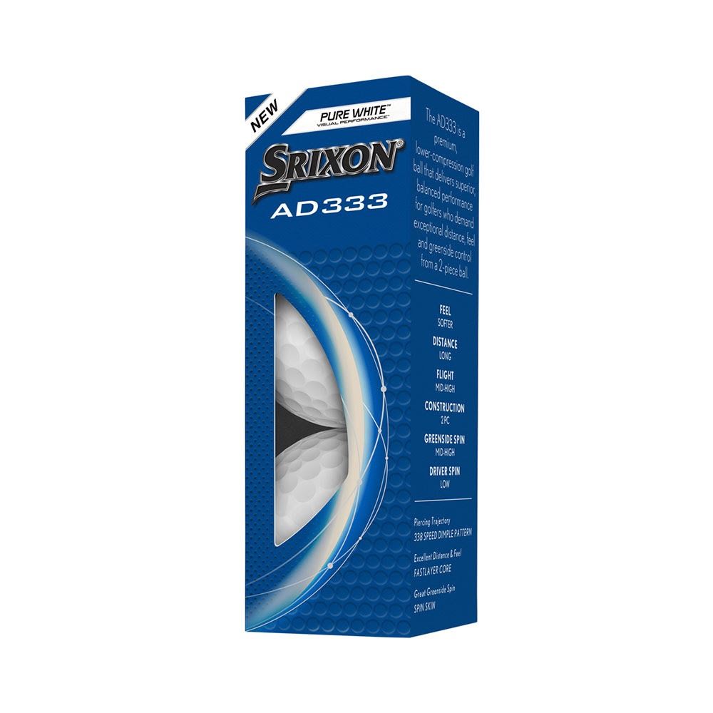 Srixon AD333 Golf Balls - White