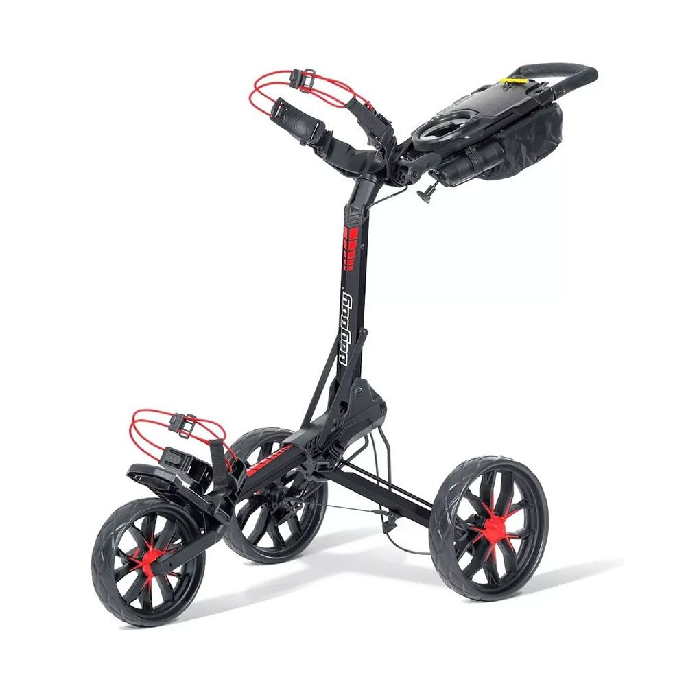 BAGBOY Slimfold Auto-Open Three Wheel Golf Trolley