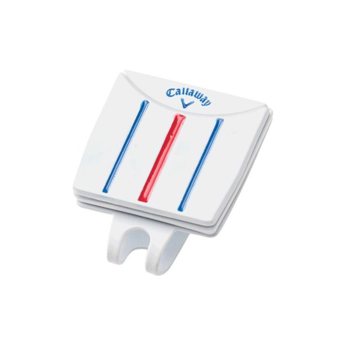 CALLAWAY Triple Track Hat clip & Marker - White