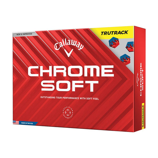 Callaway Chrome Soft Trutrack Balls - Yellow