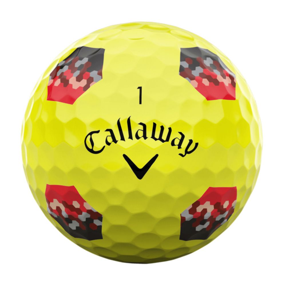 Callaway Chrome Soft Trutrack Balls - Yellow