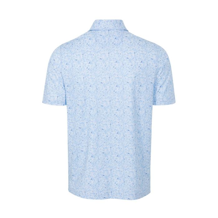 GREG NORMAN Men's Shark Tail Ultra-Stretch Polo - Cloud