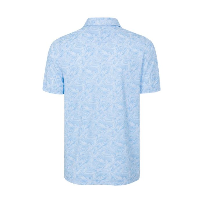GREG NORMAN Men's Deep Dive Ultra-Stretch Polo - Cloud