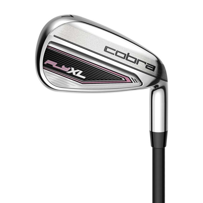 Cobra Women's Fly-XL Graphite Golf Set - Right Hand - Ladies Flex - 10 Clubs + Bag - Black/Pink