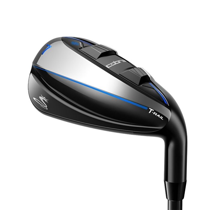 Cobra T-Rail Irons (5-GW) Steel Irons - Black/Blue