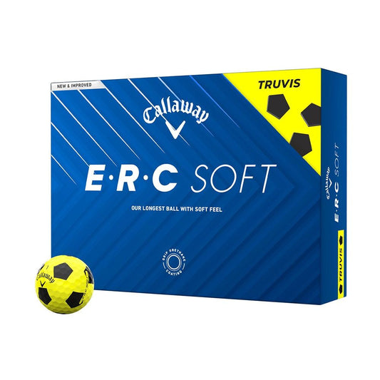 Callaway ERC Soft Truvis Golf Balls - Yellow
