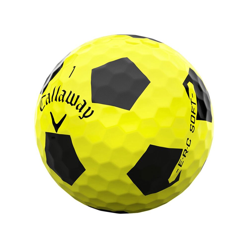 Callaway ERC Soft Truvis Golf Balls - Yellow