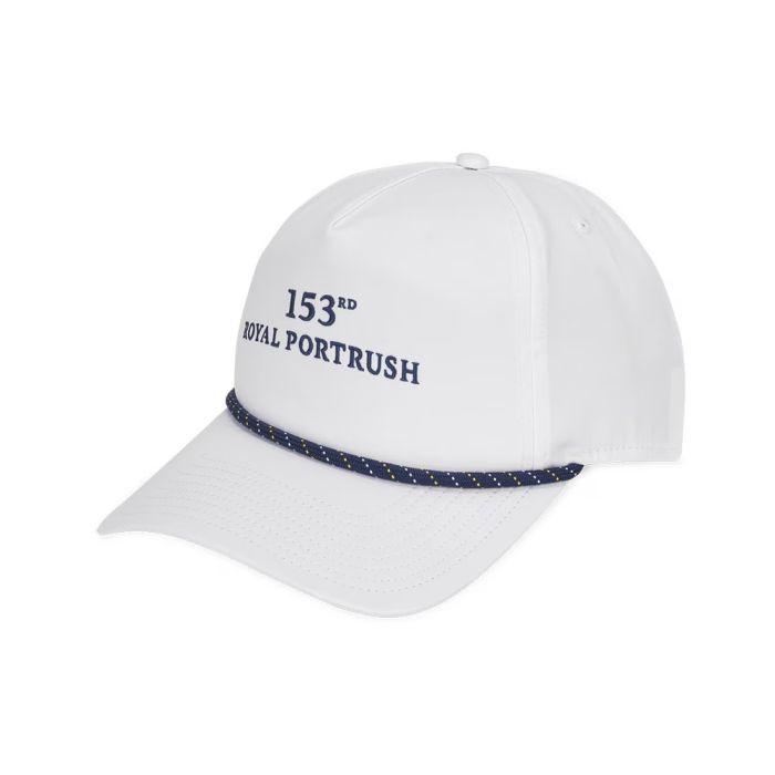FootJoy Men’s 153rd Open Rope Adjustable Cap - White