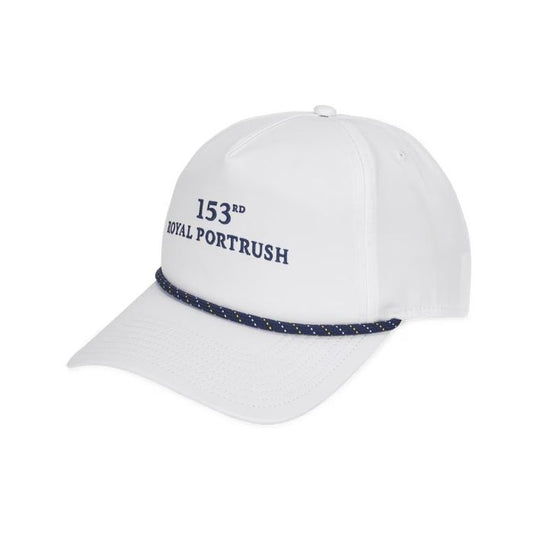 FootJoy Men’s 153rd Open Rope Adjustable Cap - White