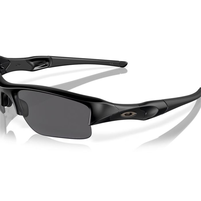 Oakley Flak Jacket XLJ Sunglasses - Grey Polarized/Matte Black