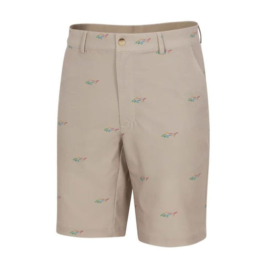 Greg Norman Men’s Classic Shark Tech Short - Bamboo